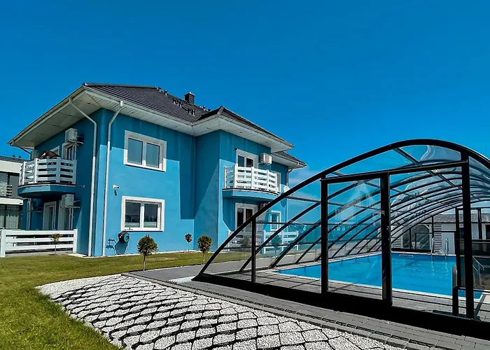 Willa Azul - Podgrzewany basen, klimatyzacja w całym obiekcie